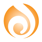 Orange DSA icon swirl